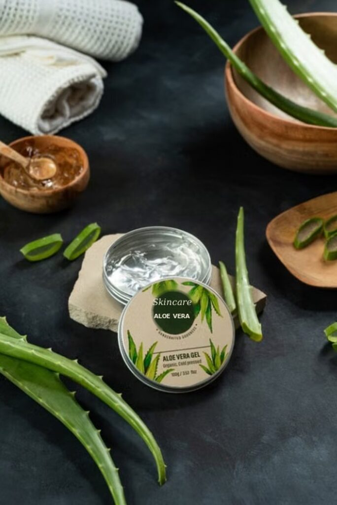 aloe vera gel women over 50 skin care